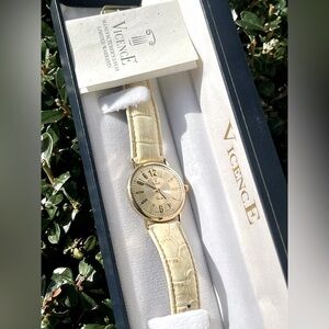Vintage 14k Gold Vicence Italy Ladies Watch